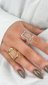 ANILLO "CUADRO"